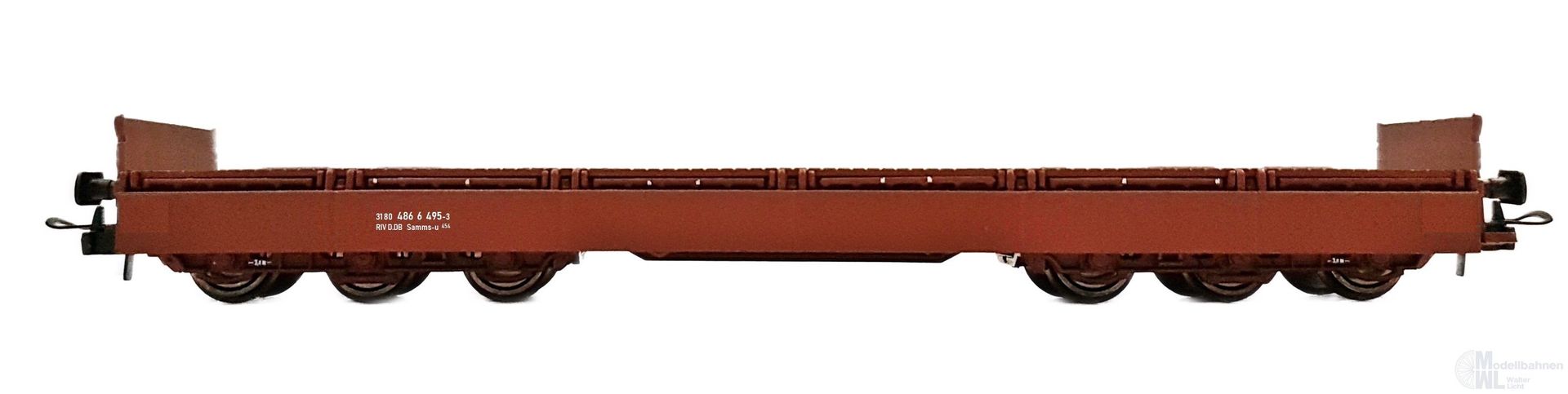 NPE NW22143 - SchwerlastwagenDB Ep.V Samms-u 454 abgeklappt braun H0/GL NPE NW22143 - SchwerlastwagenDB Ep.V Samms-u 454 abgeklappt braun H0/GL