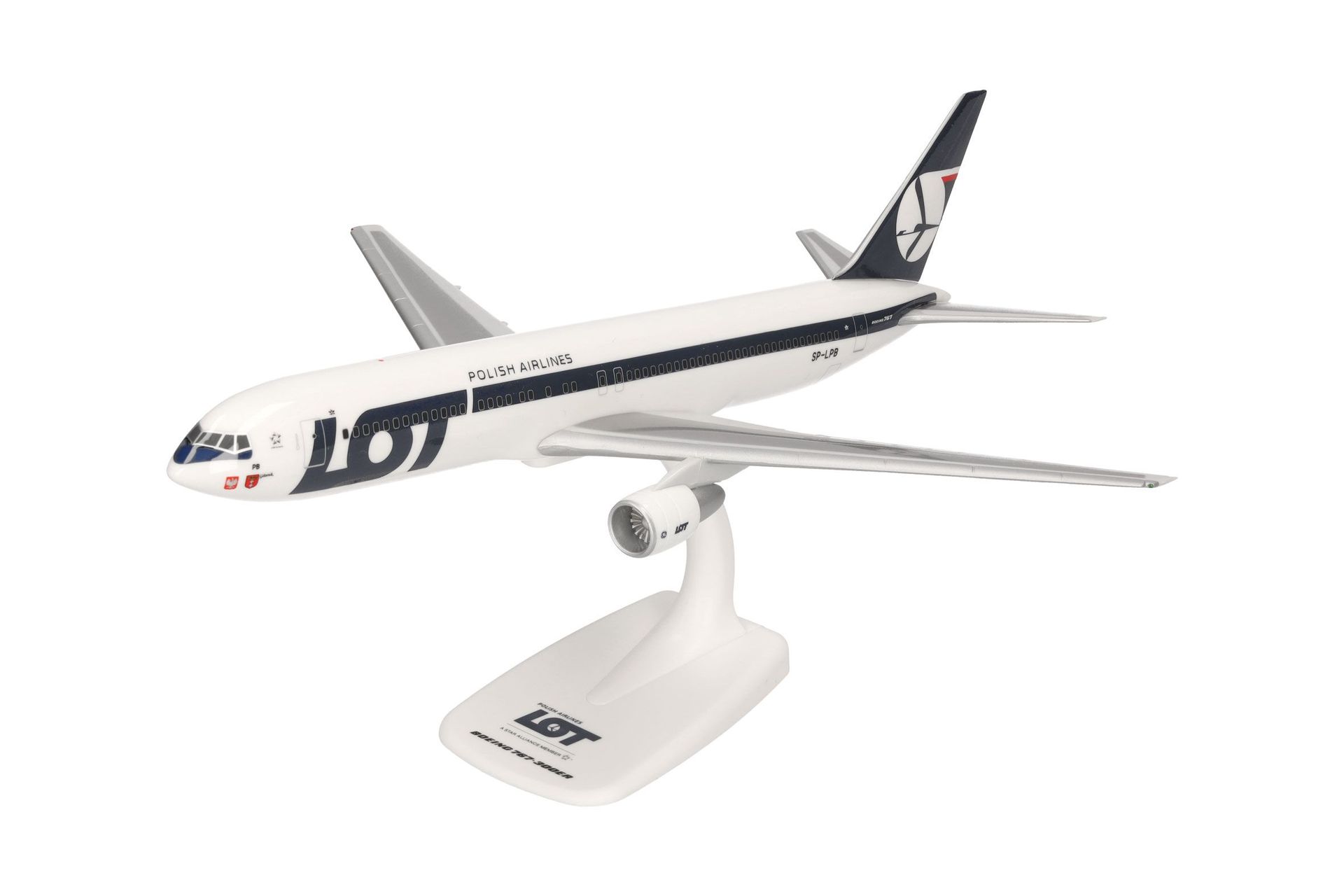 Herpa 614801 - Boeing 767-300 LOT 1:200
