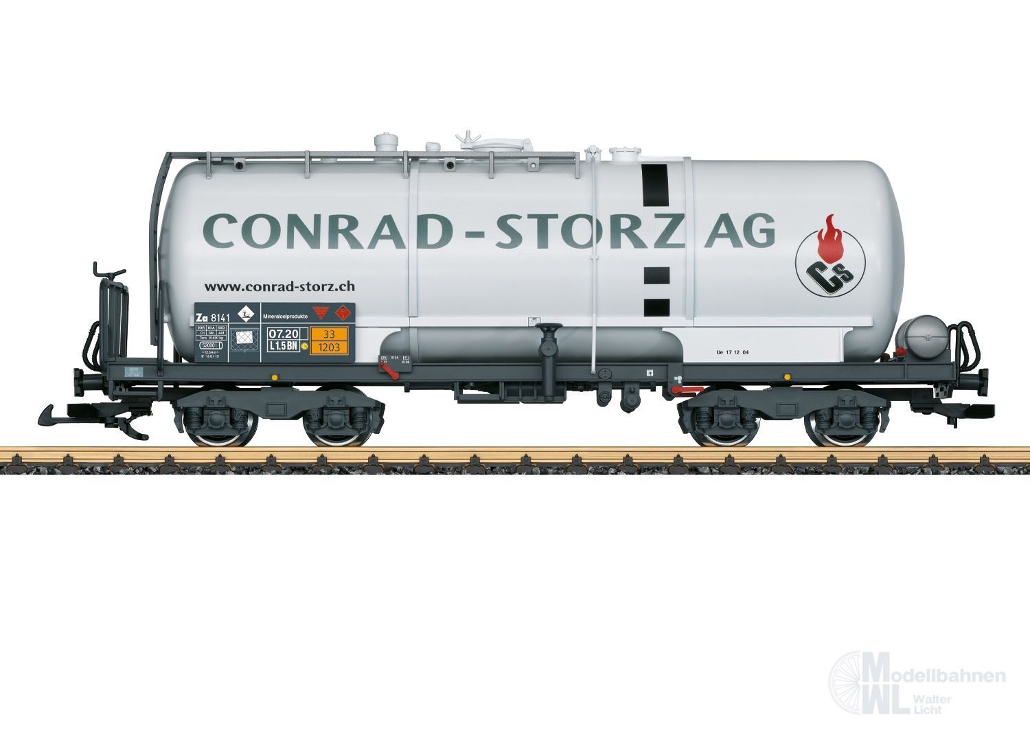 LGB 47832 - Kesselwagen RhB Ep.VI Storz 8141 Spur G 1:22,5