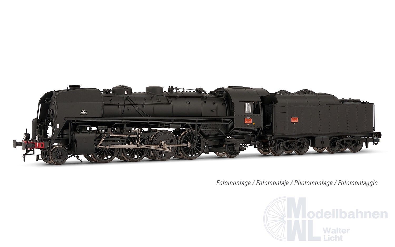 Arnold 2544S - Dampflok Serie 141R 463 SNCF Ep.III schwarz N 1:160 Sound