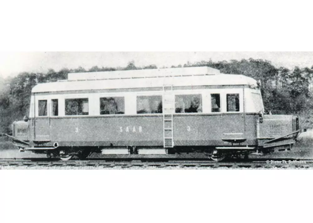 Märklin 55131 - Wismarer Schienenbus SAAR Ep.II Nr. 73 Spur 1