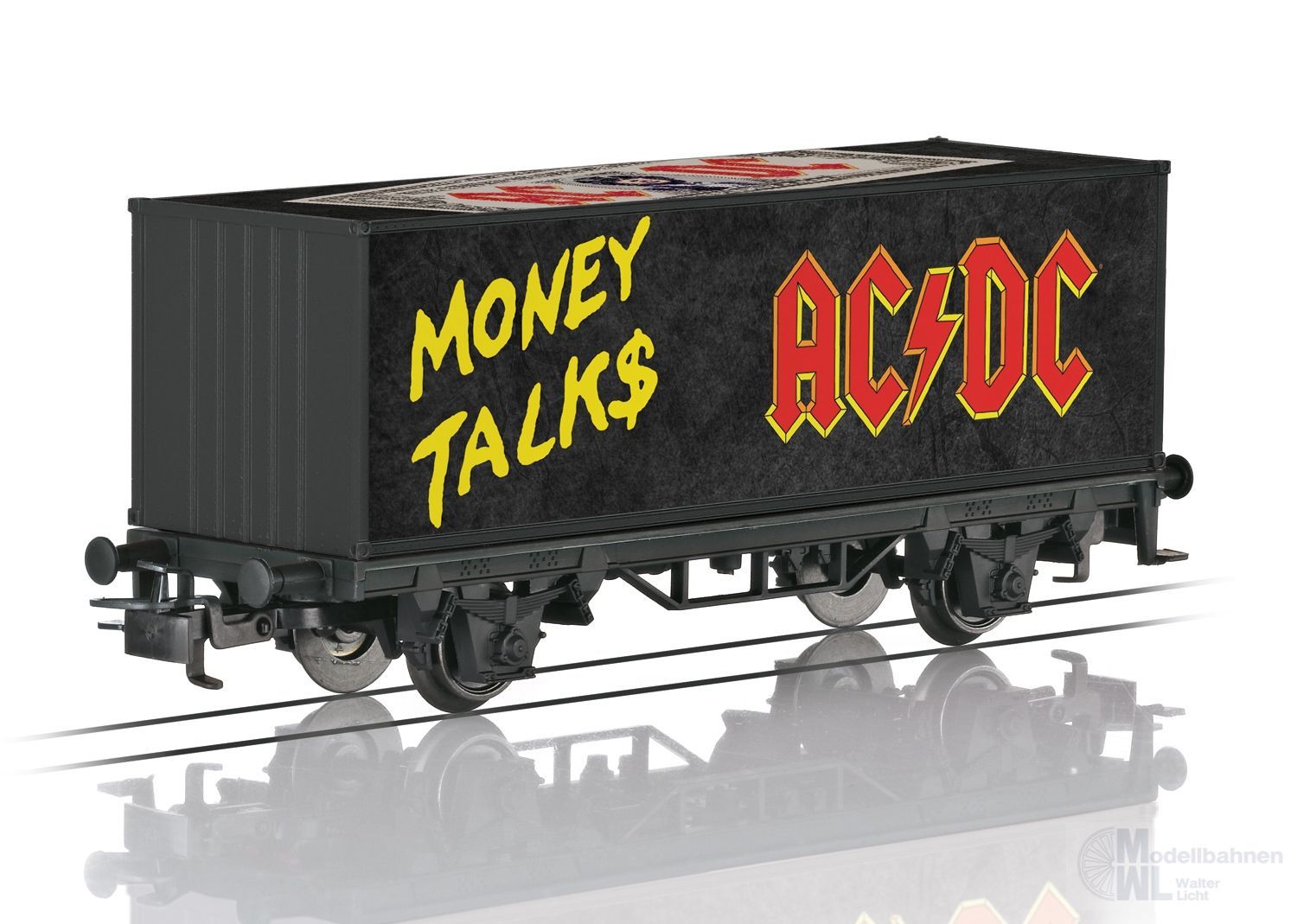 Märklin 44832 - Containerwagen Moneytalks AC DC H0/WS