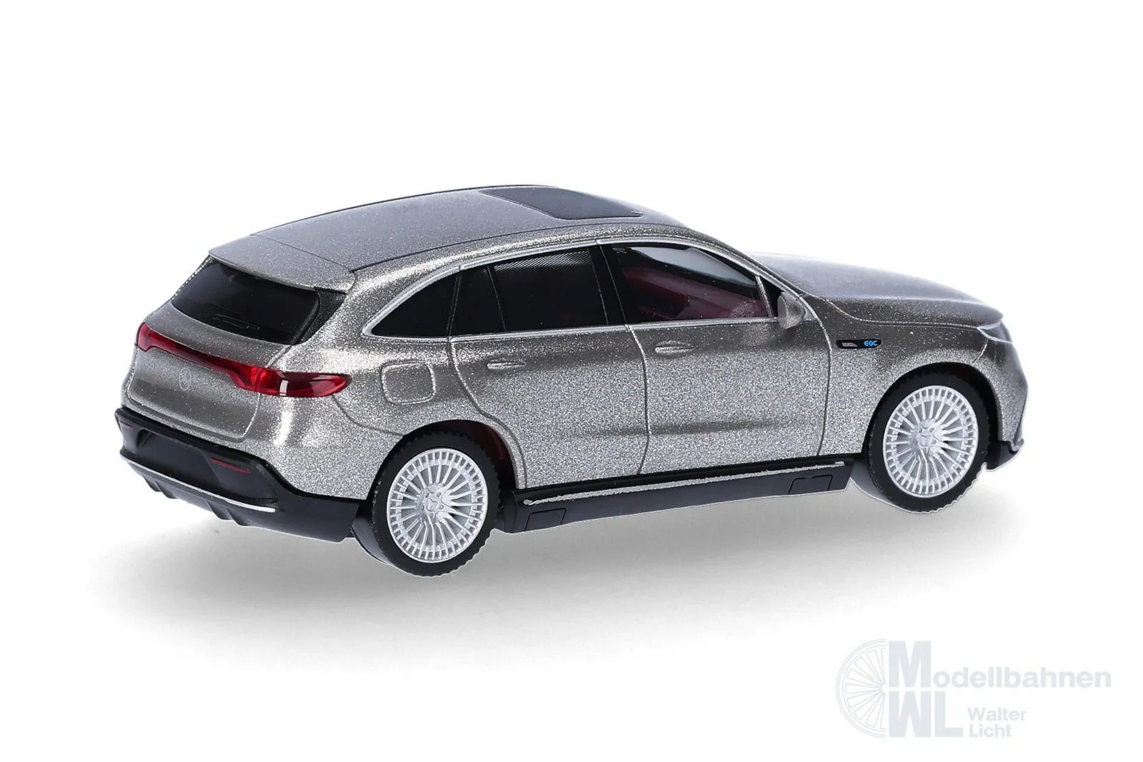 Herpa 430715-005 - Mercedes-Benz EQC AMG mojavesilber H0 1:87
