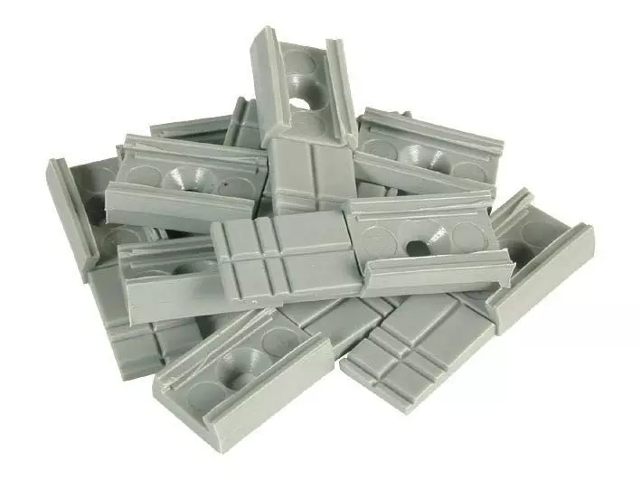 Viessmann 4179 - Grundträger für Streckenmasten 10 Stück H0 1:87