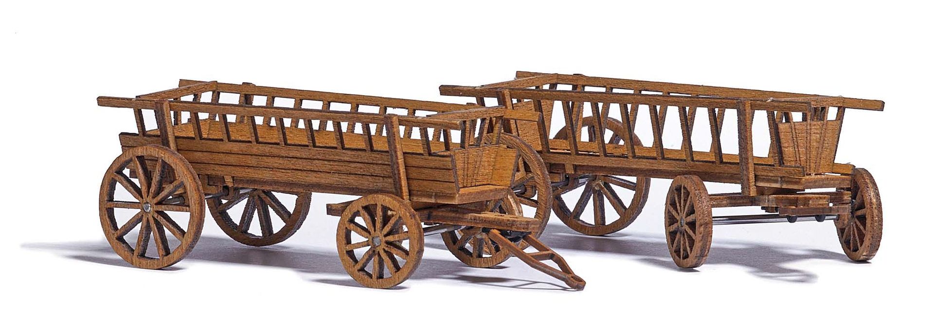 Busch 1385 - 2 Heuwagen H0 1:87 Busch 1385 - 2 Heuwagen H0 1:87