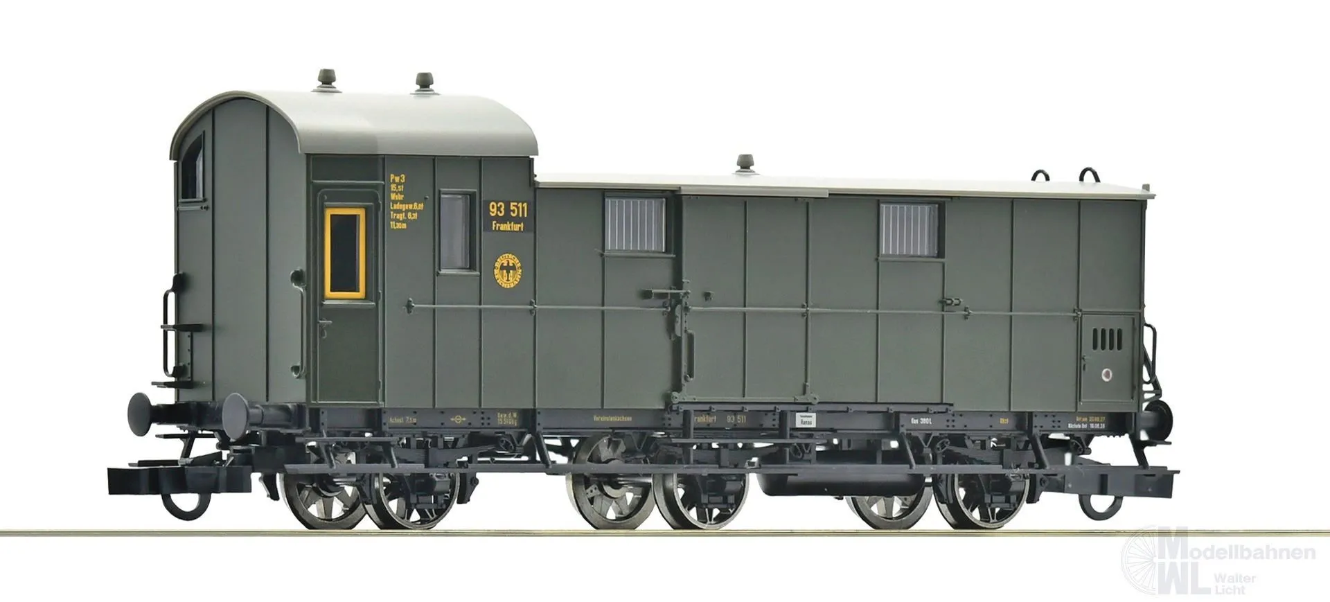 Roco 6200256 - Packwagen DRG Ep.II Pw3 pr99a H0/GL