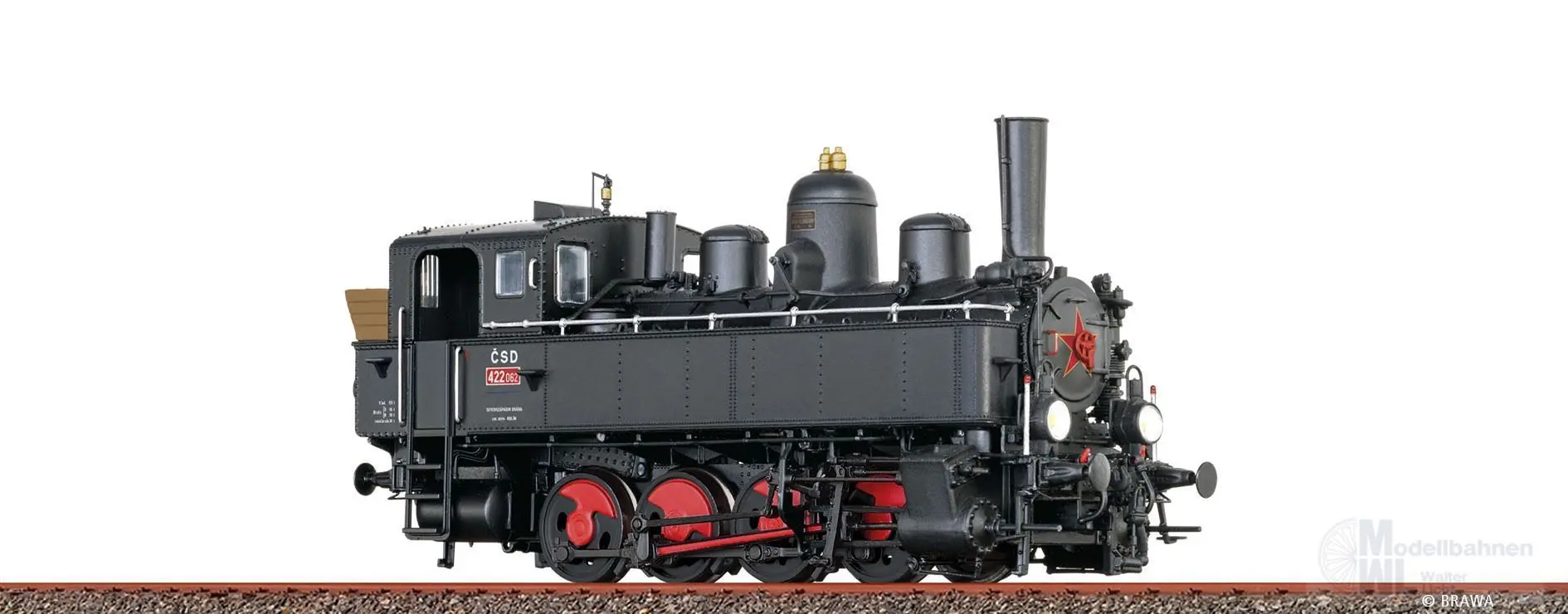 Brawa 40648 - Dampflok BR 422 062 CSD Ep.III H0/GL