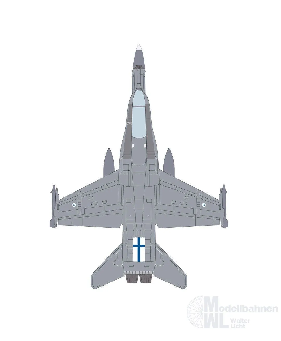 Herpa 574211 - F/A-18C Finnish AF Demo Team 1:200