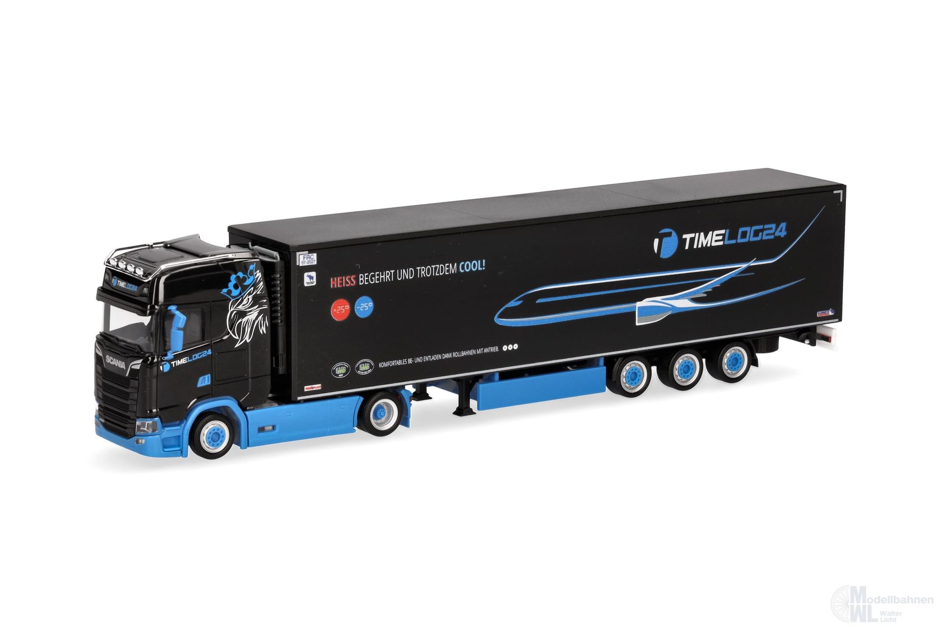Herpa 319331 - Scania CS 20 HD KüKoSz timelog H0 1:87 Herpa 319331 - Scania CS 20 HD KüKoSz timelog H0 1:87