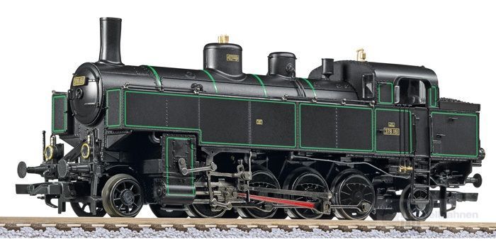Liliput 131408 - Dampflok Reihe 378 161 BBÖ Ep.II H0/GL Liliput 131408 - Dampflok Reihe 378 161 BBÖ Ep.II H0/GL
