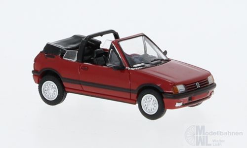 PCX-Models 870502 - Peugeot 205 Cabrio rot 1986 H0 1:87