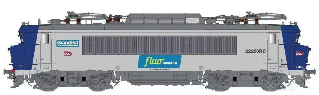 LS Models 11560 - E-Lok BB 22236 RC SNCF Ep.VI FluoGrand-Est H0/WS