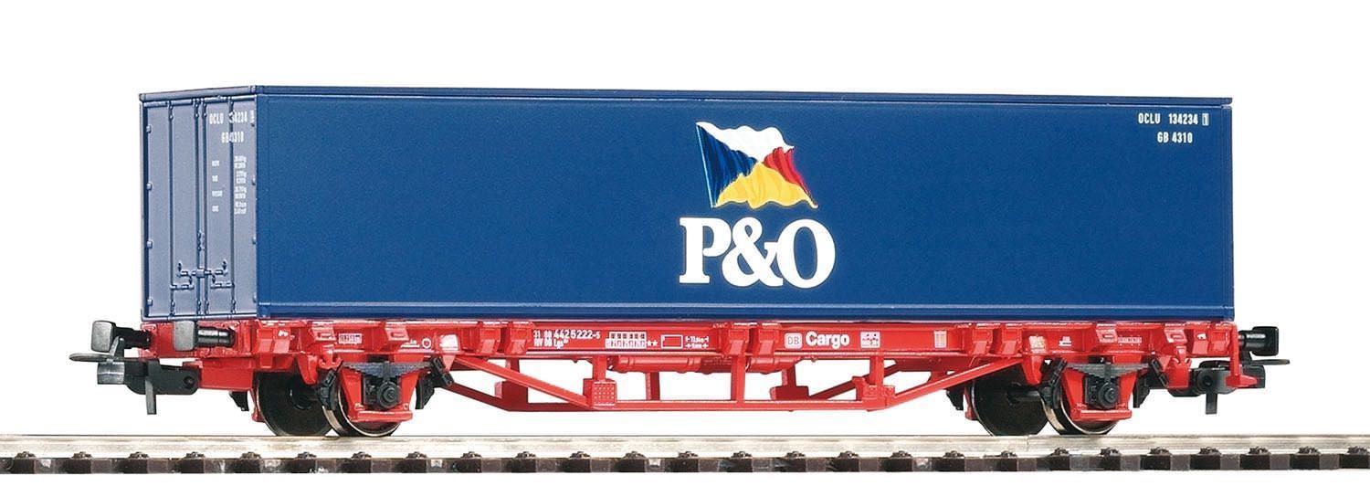 Piko 57706 - Containerwagen DB Cargo Ep.V P&O Lgs579 H0/GL Piko 57706 - Containerwagen DB Cargo Ep.V P&O Lgs579 H0/GL