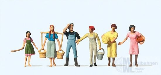 Preiser 14083 - Auf dem Bauernhof H0 1:87 Preiser 14083 - Auf dem Bauernhof H0 1:87