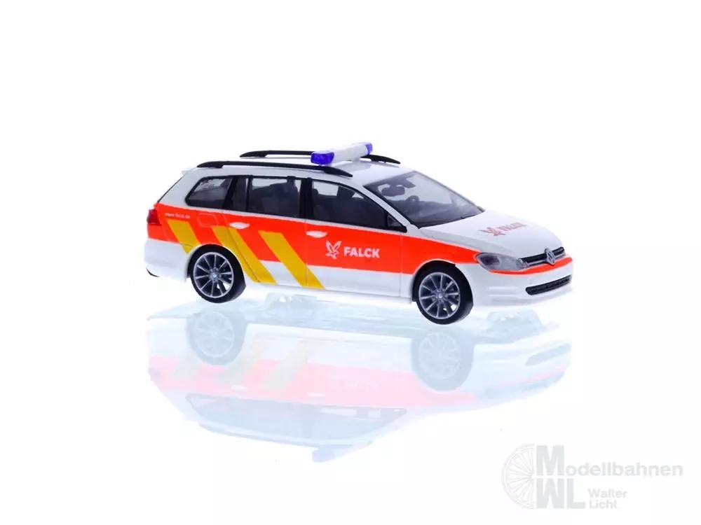 Rietze 53331 - Volkswagen Golf 7 Variant Falck Rettungsdienst Hamburg H0 1:87