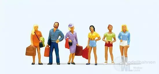 Preiser 10123 - Reisende, Teenager H0 1:87