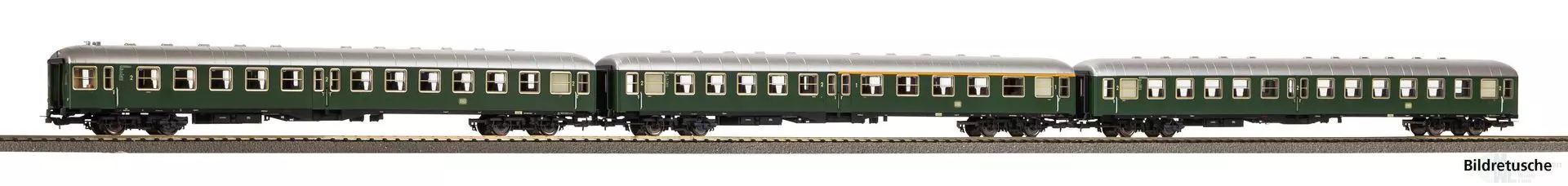 Piko 28326 - Personenwagen Set DB Ep.III 3.tlg. H0/GL