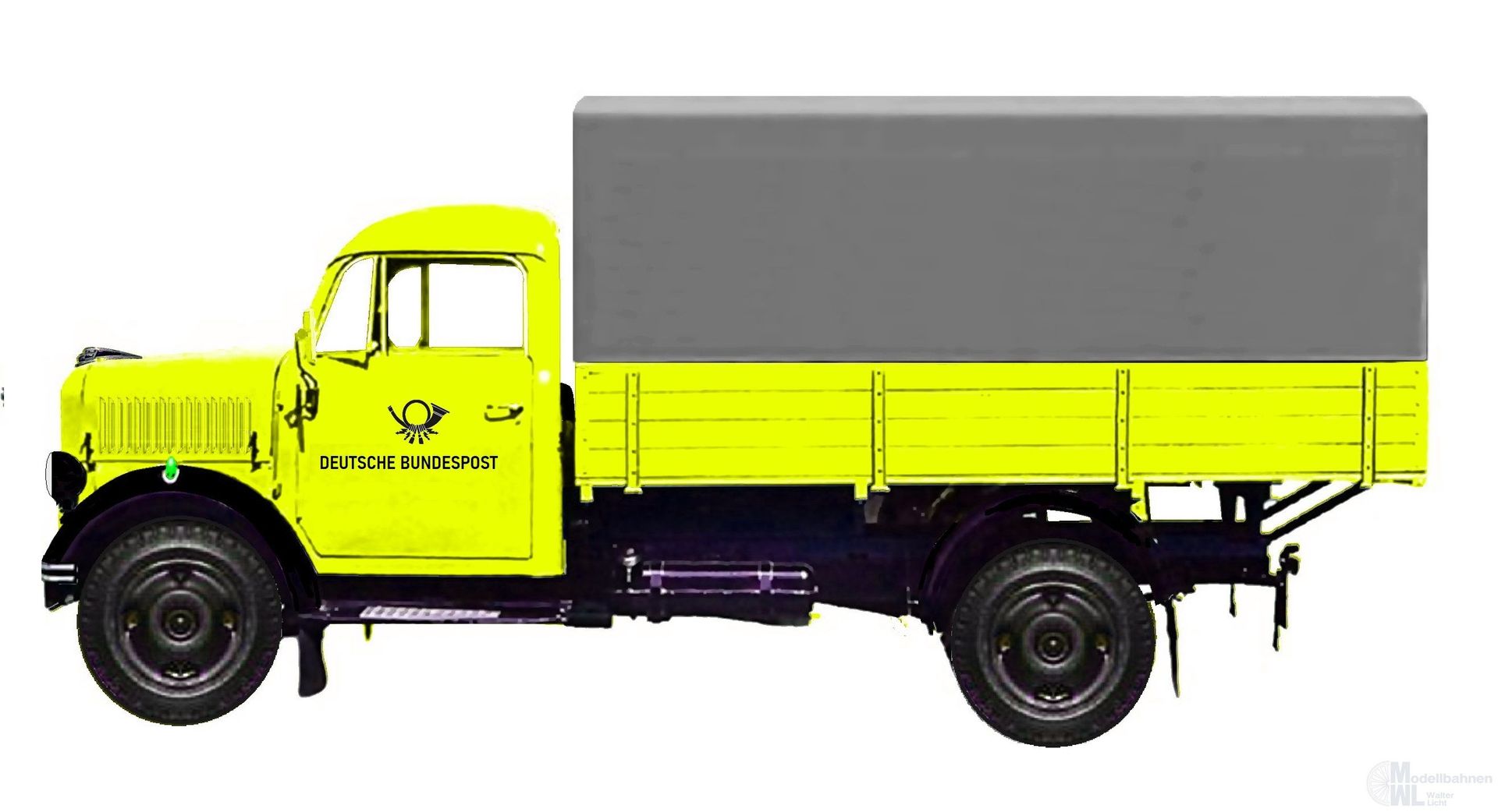 NPE NA88440 - Borgward B 1250 Deutsche Bundespost H0 1:87