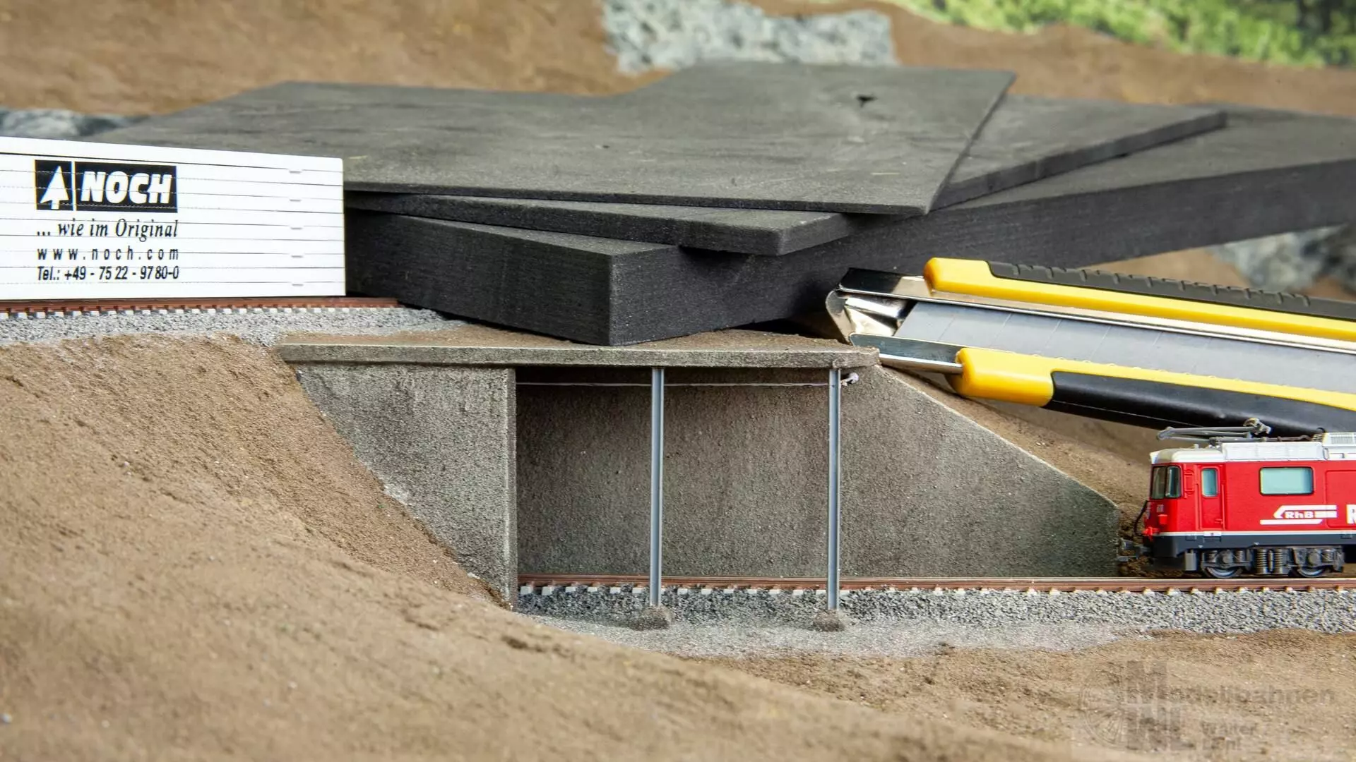 Noch 58301 - Hartschaum-Selbstbau-Platten G/1/0/H0/H0m/H0e/TT/N/Z