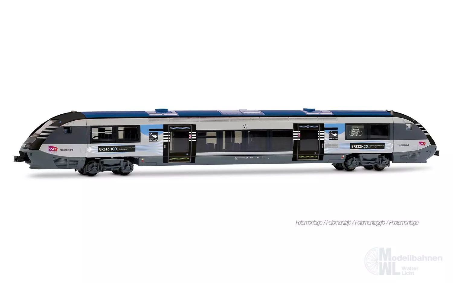 Arnold 2684 - Triebwagen X 73500 SNCF Ep.VI N 1:160