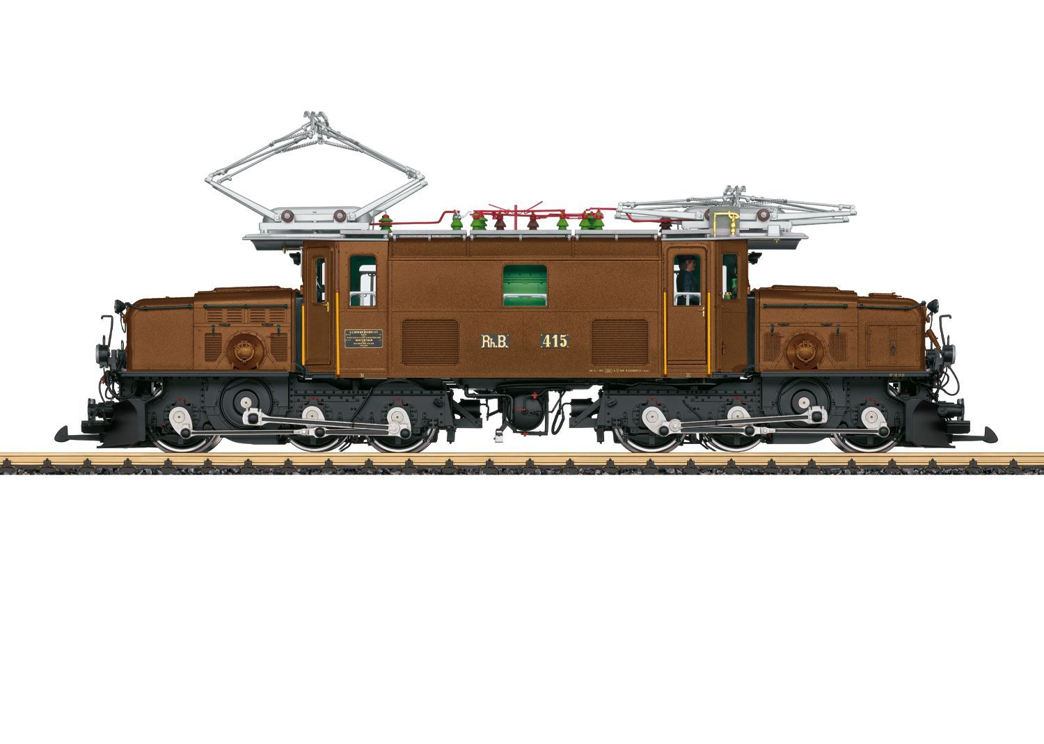 LGB 26606 - E-Lok Ge 6/6 I RhB Ep.VI 1:22,5 Sound
