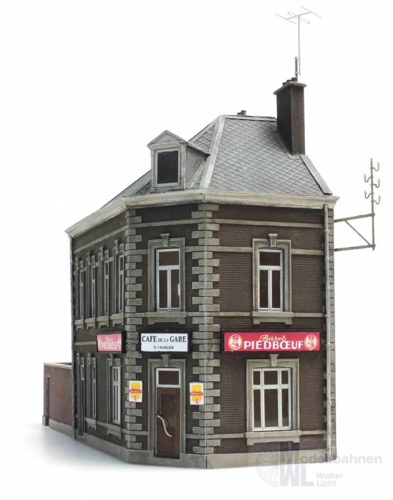 ARTITEC b.v. 10327 - Kneipe De Statie BAUSATZ H0 1:87