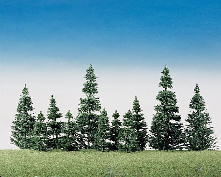 Faller 181493 - Edeltannen 40 Stück 50 - 120 mm sortiert H0 1:87