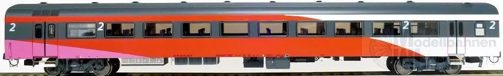 Exact Train 11190 - Personenwagen NS Ep.VI 2.Kl./Endwagen Fyra 1 H0/GL