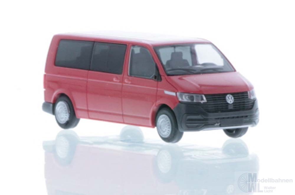 Rietze 11623 - Volkswagen T6.1 LR Bus FD kirschrot H0 1:87