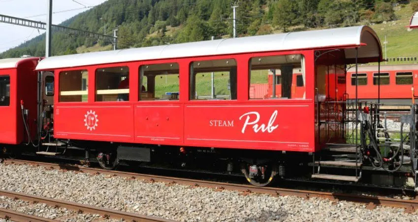 Bemo 3239587 - Personenwagen DFB Ep.VI WR-2 2027 Steam Pub H0m