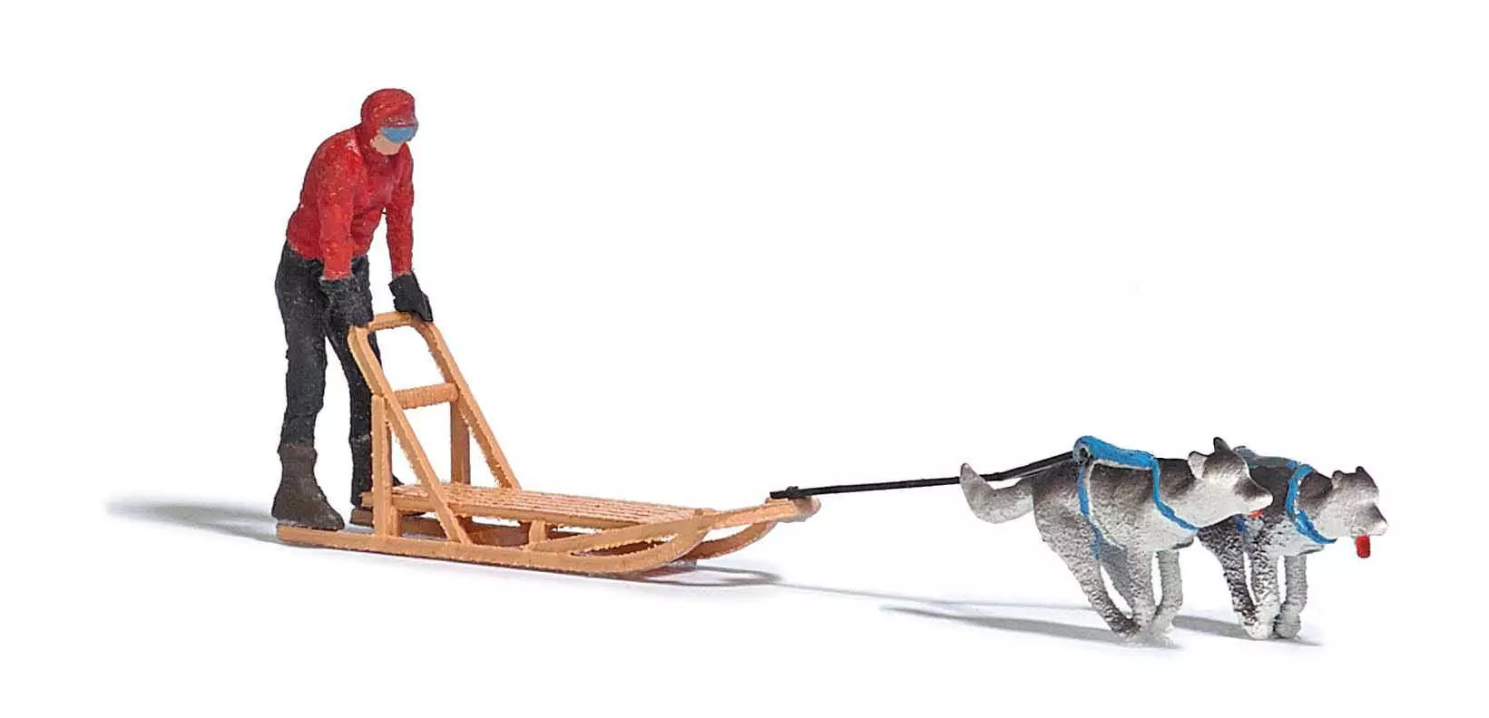 Busch 7816 - A-Set:Hundeschlitten 1 H0 1:87