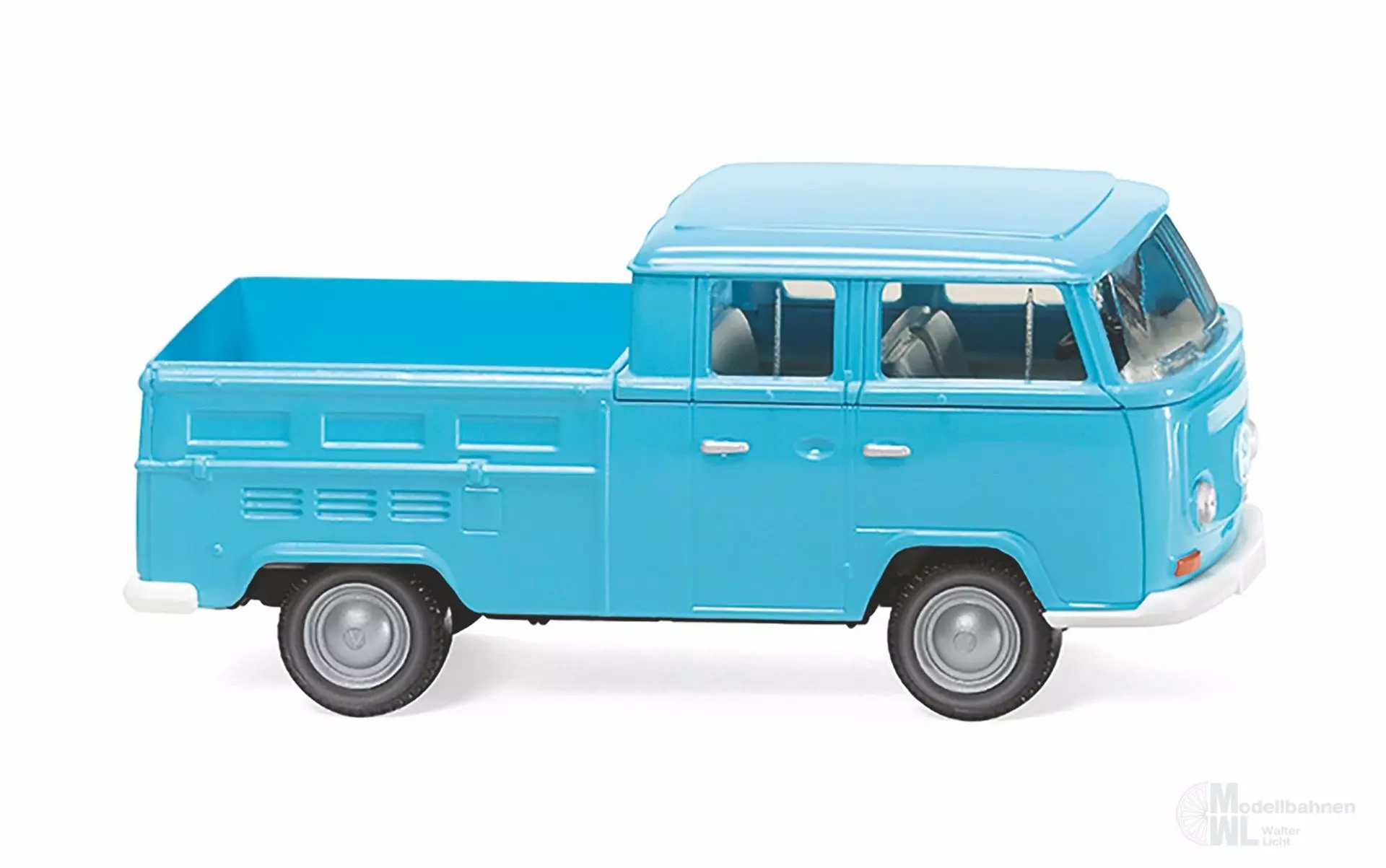Wiking 031404 - VW T2 Doppelkabine - eisblau H0 1:87