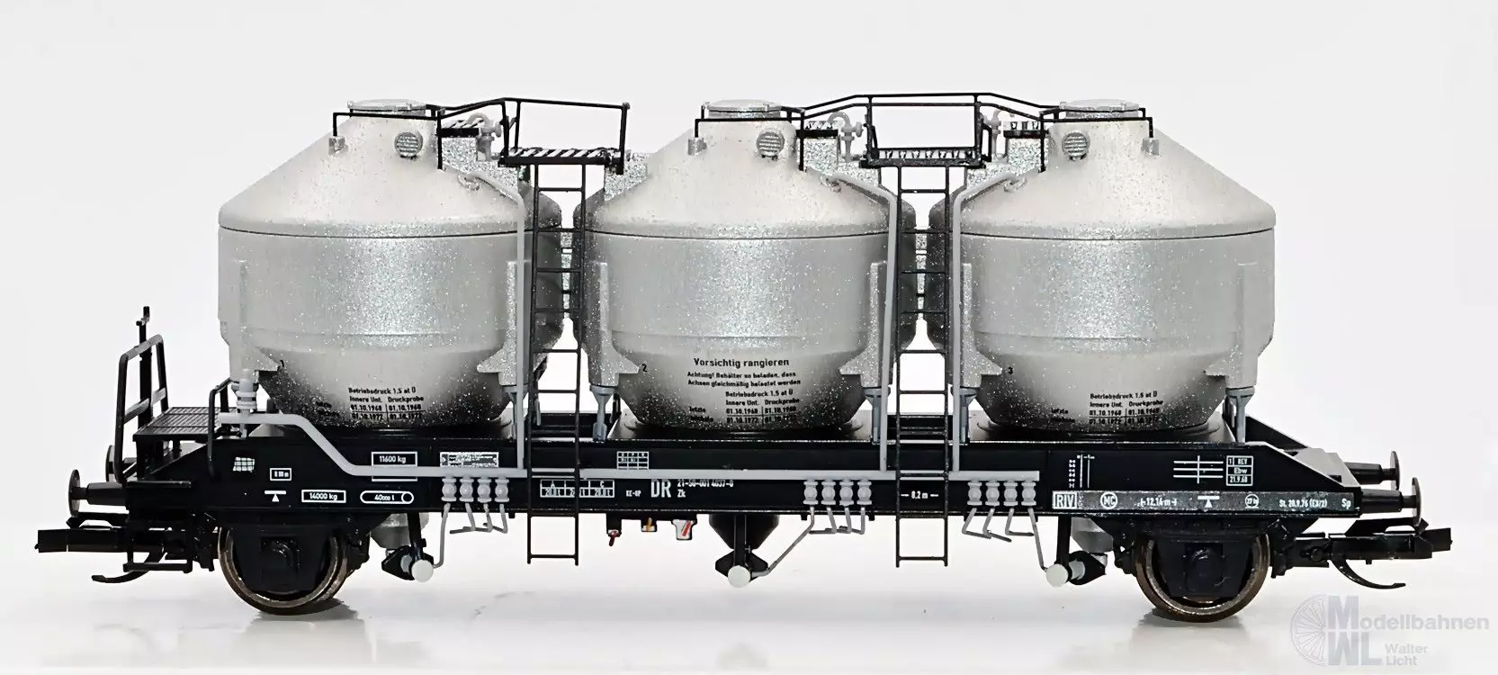 NPE NW52102 - Silowagen DR Ep.IV Zk silber neutral TT 1:120