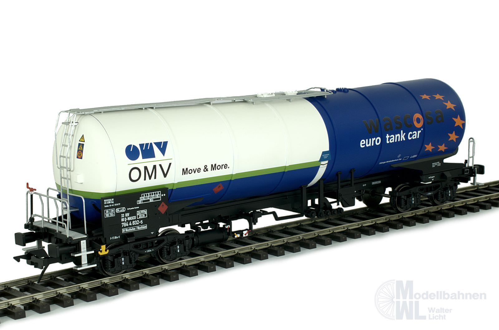 Lenz 42323-11 - Kesselwagen OMV/Wascosa Zans weiß/blau Spur 0 Lenz 42323-11 - Kesselwagen OMV/Wascosa Zans weiß/blau Spur 0