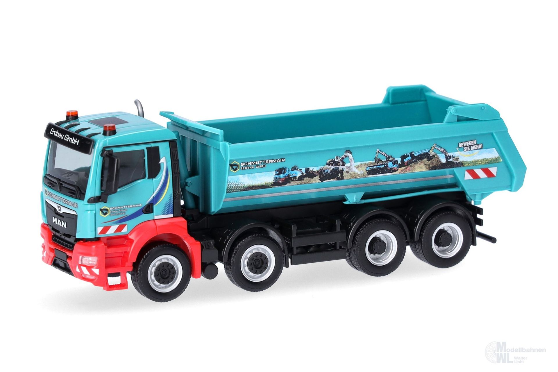 Herpa 319676 - MAN TGS NN 4-a Meiller-Kipper Schmuttermair H0 1:87