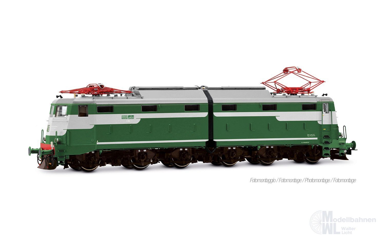 Rivarossi 9013HM - E-Lok E 645 021 FS Ep.V grün/grau H0/GL Sound