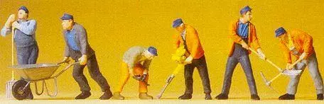 Preiser 65336 - Gleisbauarbeiter Spur 0