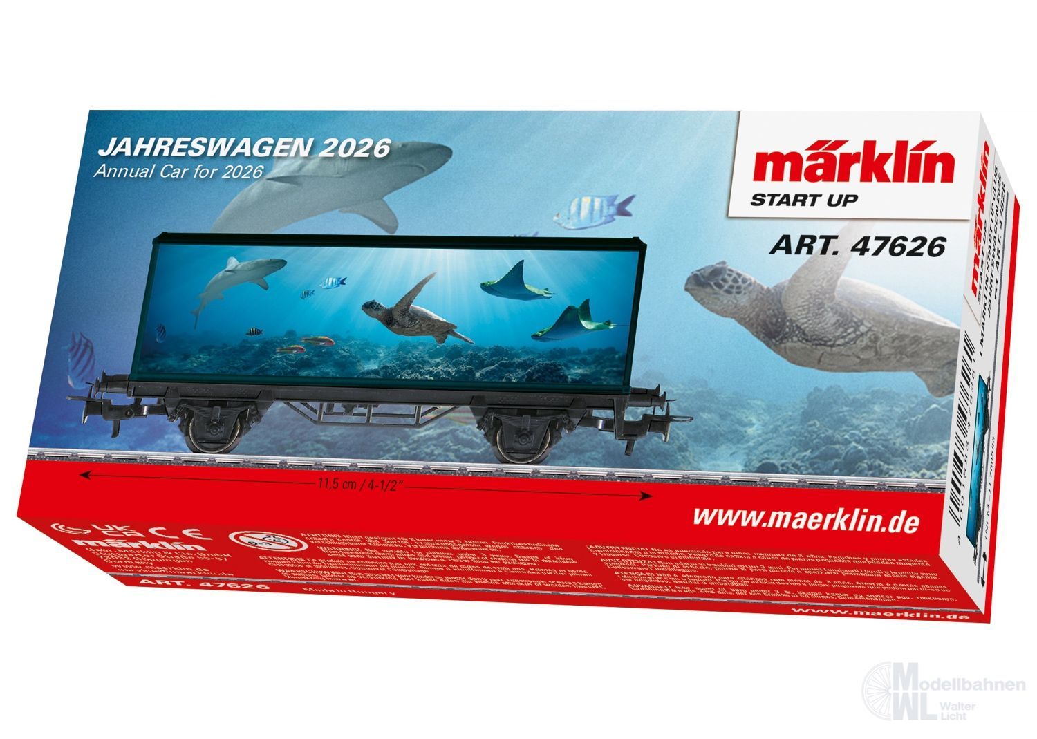 Märklin 47626 - Start up Club Jahreswagen 2026 H0/WS