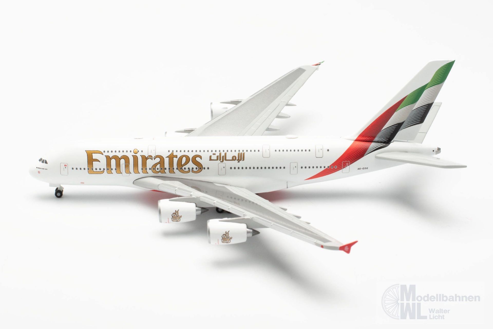 Herpa 537193 - Airbus A380 Emirates - new colors 1:500