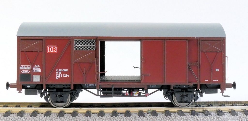 Exact Train 21054 - Güterwagen gedeckt DB Ep.V Gs 211 H0/GL Exact Train 21054 - Güterwagen gedeckt DB Ep.V Gs 211 H0/GL