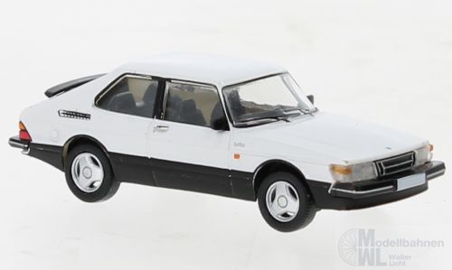 PCX-Models 870648 - Saab 900 Turbo 1986 weiss H0 1:87