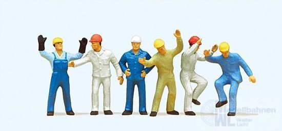 Preiser 10105 - Industriearbeiter H0 1:87