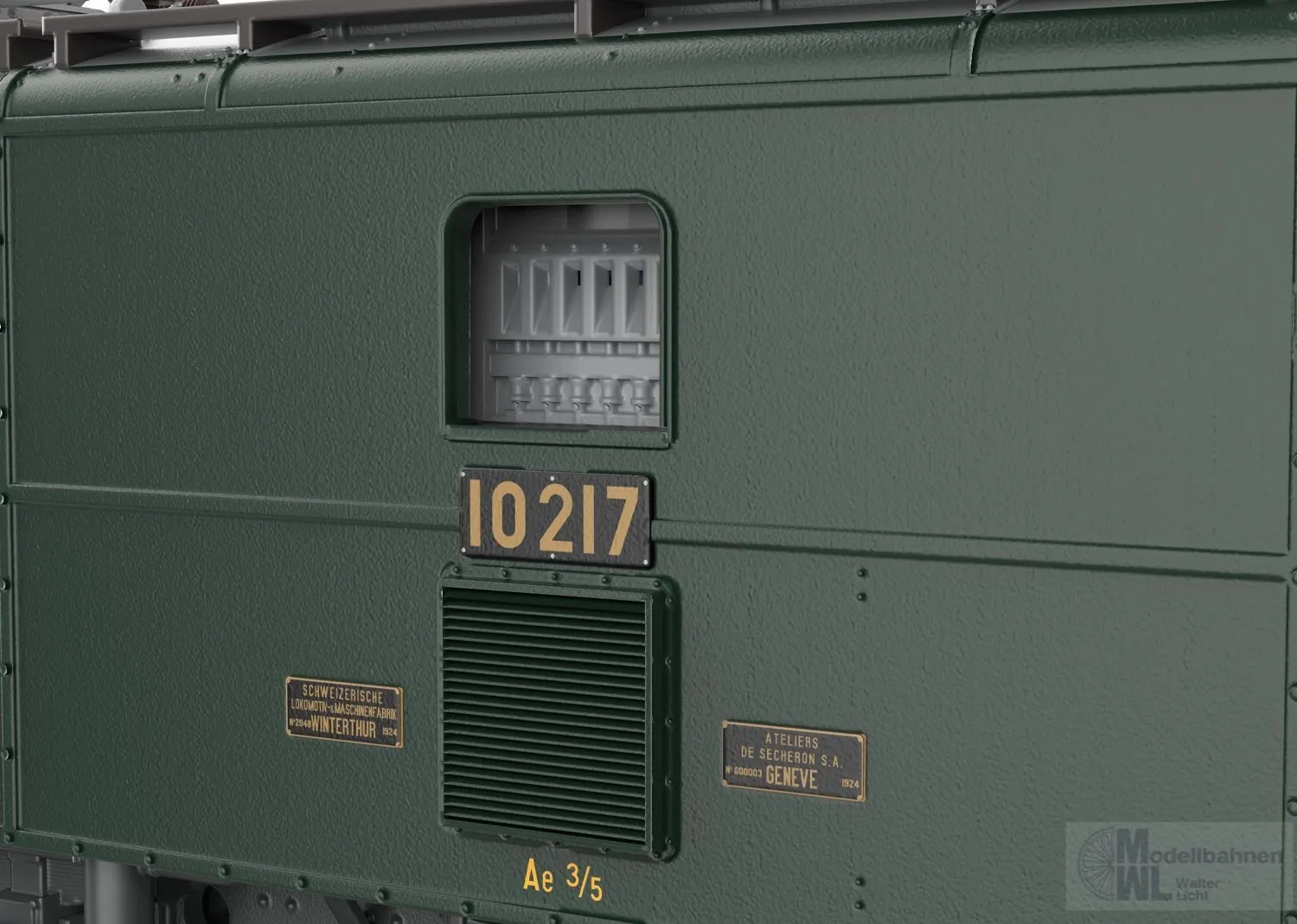 Märklin 38350 - E-Lok Ae 3/5 SBB Ep.VI Museum H0/WS Sound