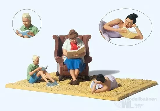 Preiser 44939 - Lesefieber Spur G 1:22,5