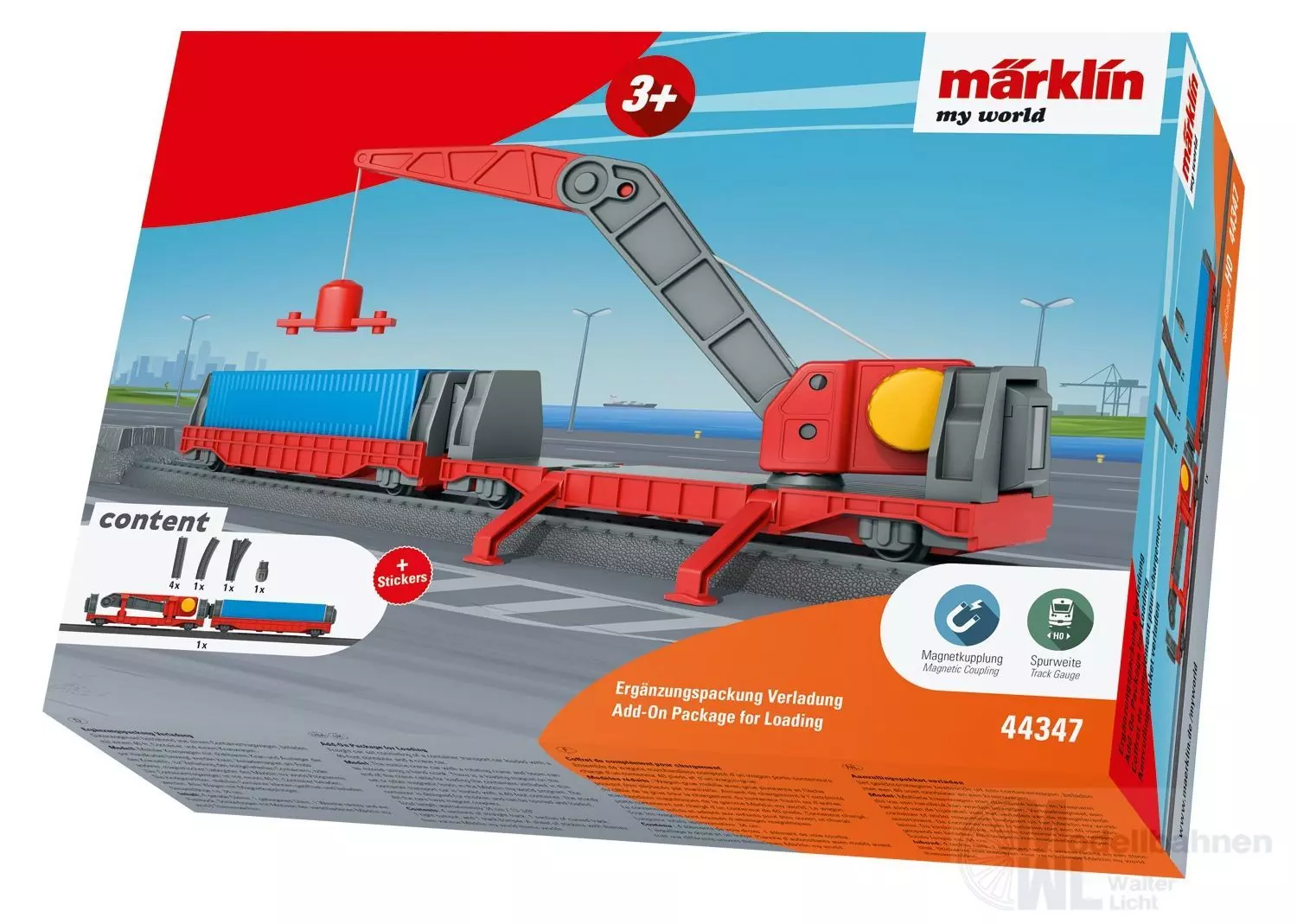 Märklin 44347 - Ergänzungspackung Verladung H0/MyWorld