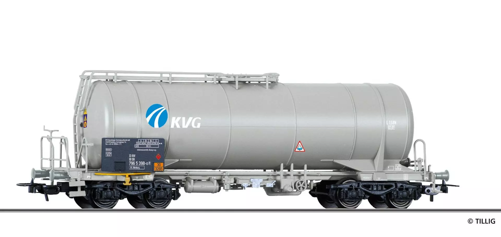 Tillig 77023 - Kesselwagen DB Ep.V KVG H0/GL