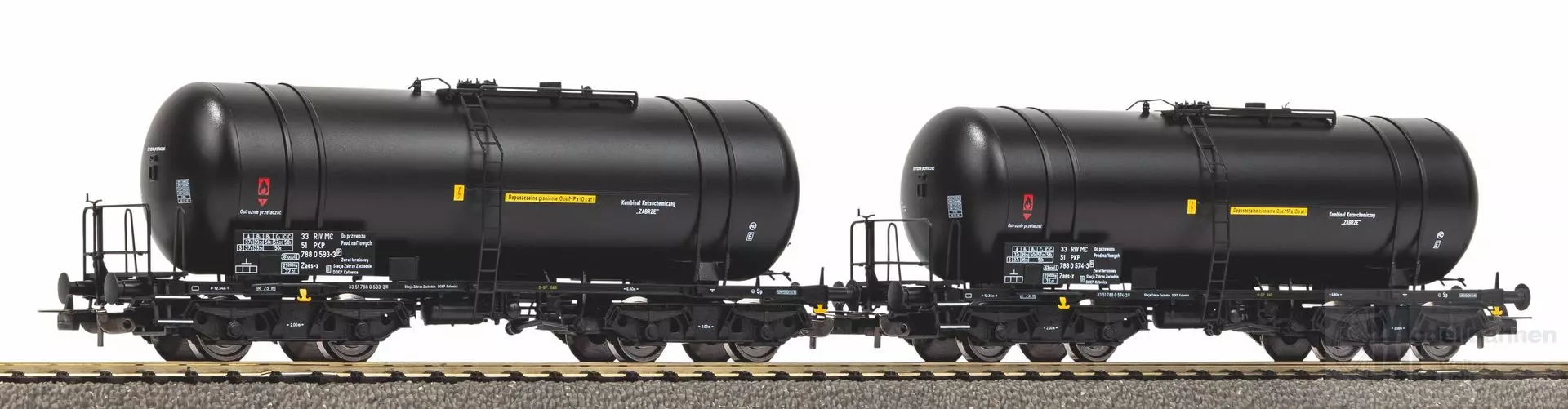 Piko 28311 - Kesselwagen Set PKP Ep.IV 2.tlg. 406Ra H0/GL