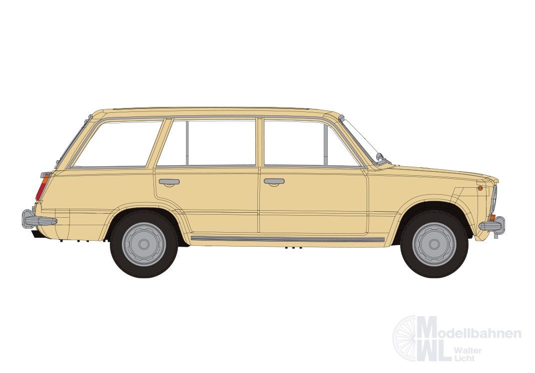 Brekina 27267 - Lada 2102 Kombi in beige H0 1:87