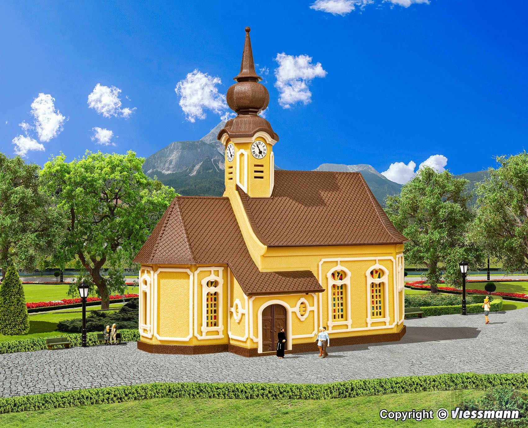Vollmer 47740 - Alpenkirche N 1:160 Vollmer 47740 - Alpenkirche N 1:160