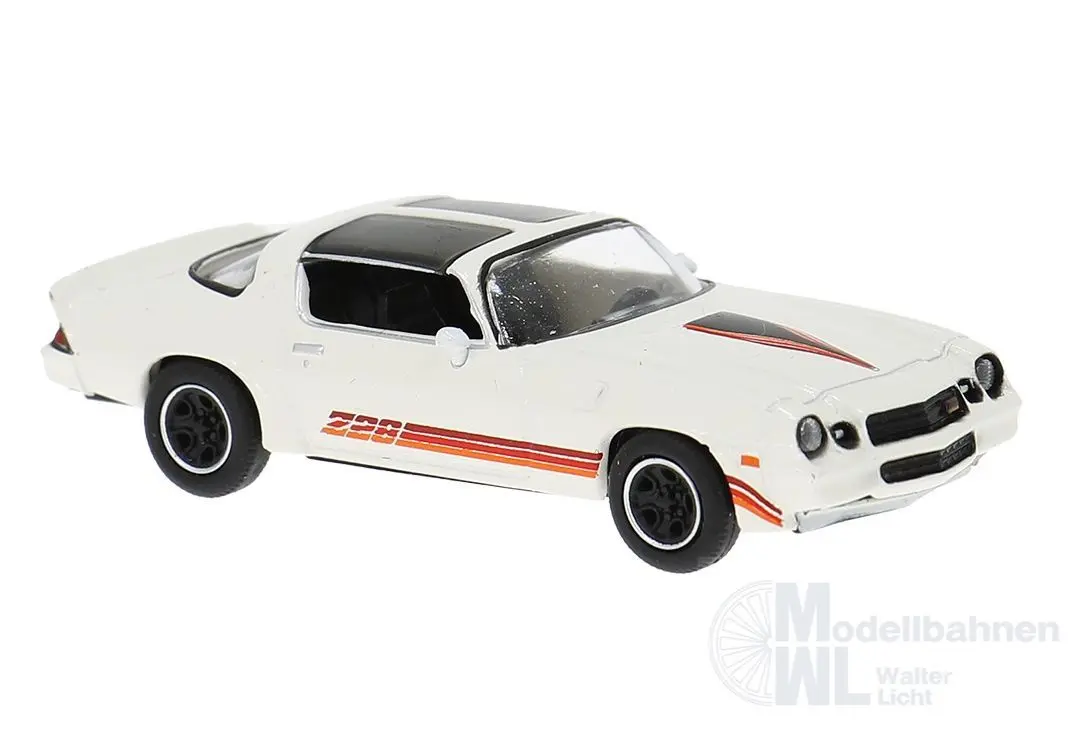 Brekina 18053 - Chevrolet Camaro Z 28 weiß 1980 H0 1:87